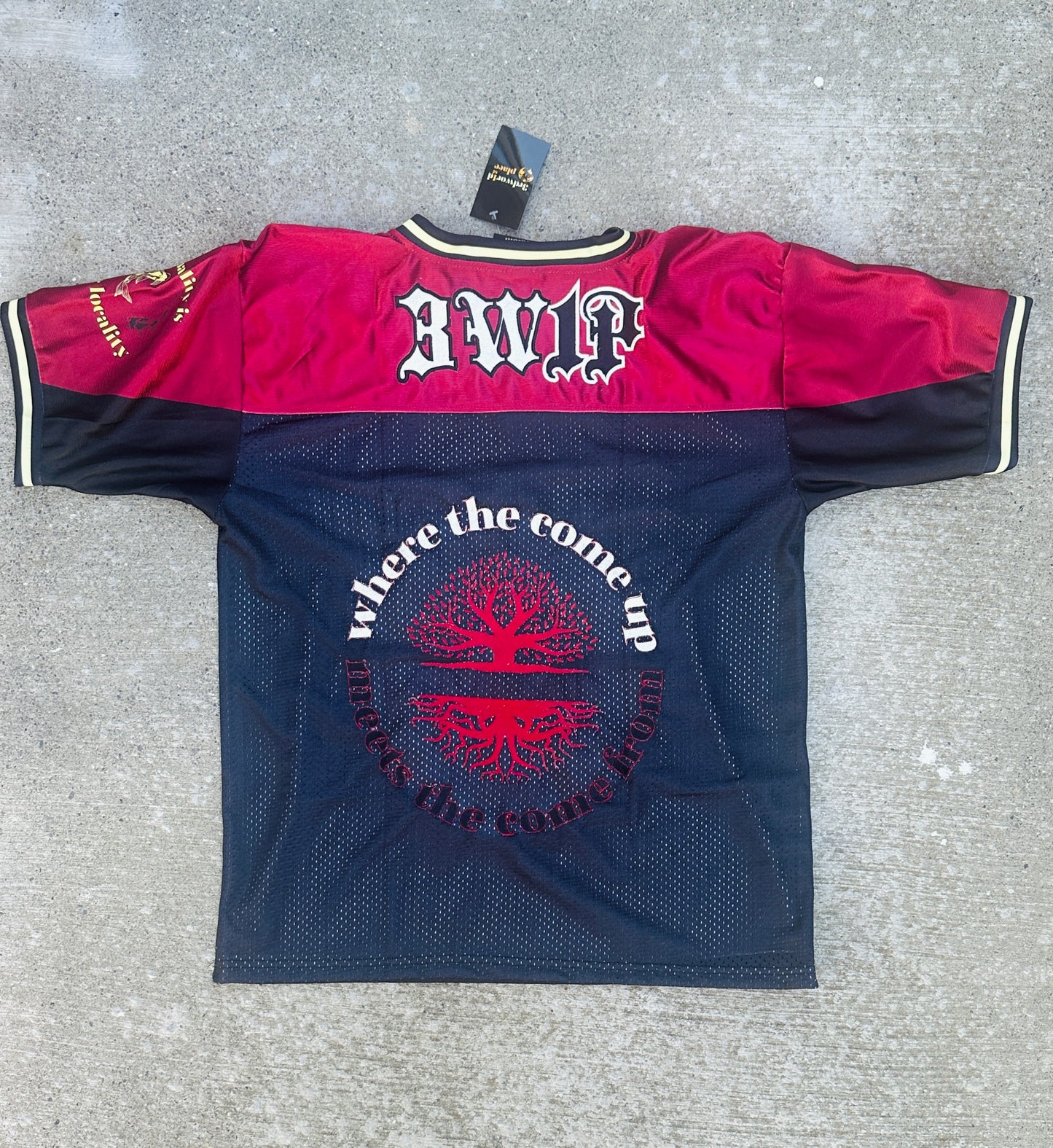 FOOTBALL JERSEY [BLACK/RED] - PRE-ORDER