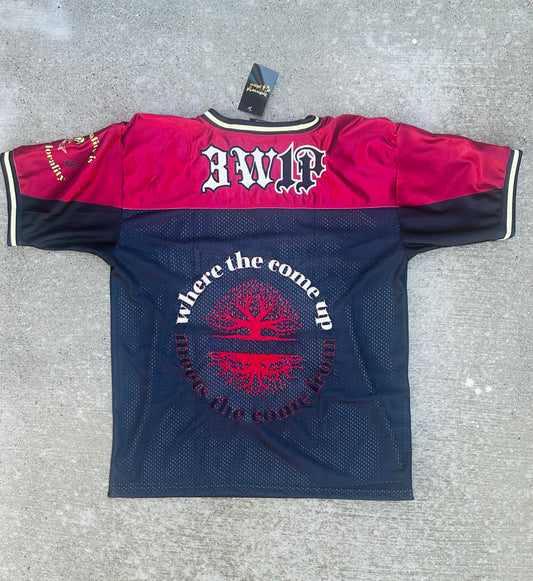 FOOTBALL JERSEY [BLACK/RED] - PRE-ORDER