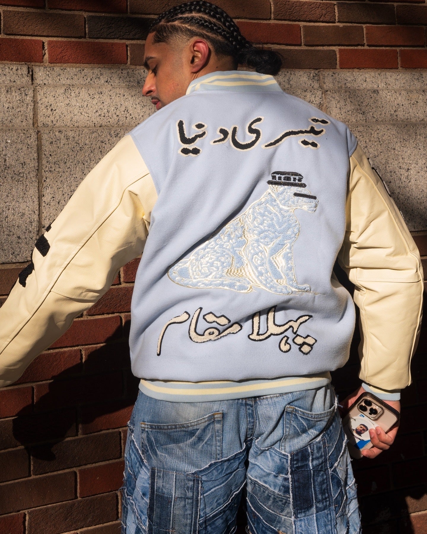 VARSITY LETTERMAN HERITAGE JACKET [NARDO BLUE]