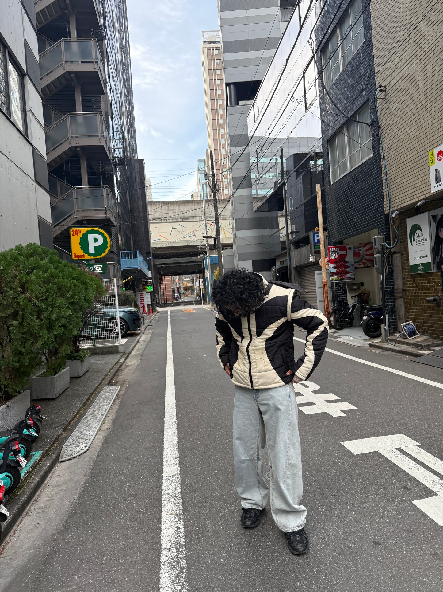 V2 PUFFER JACKET X VEST [COOKIES & CREAM]