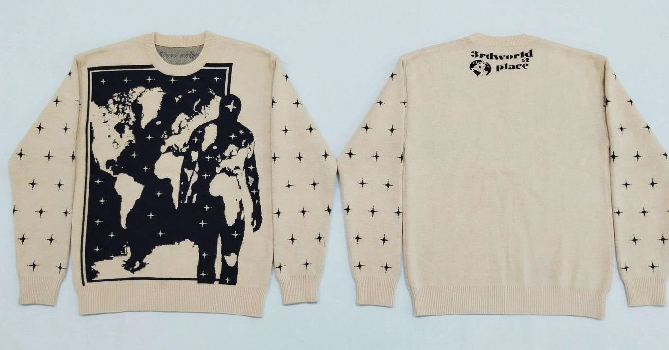 JACQUARD KNIT SWEATER