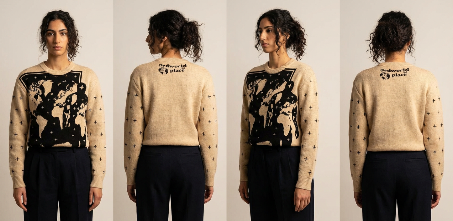 JACQUARD KNIT SWEATER